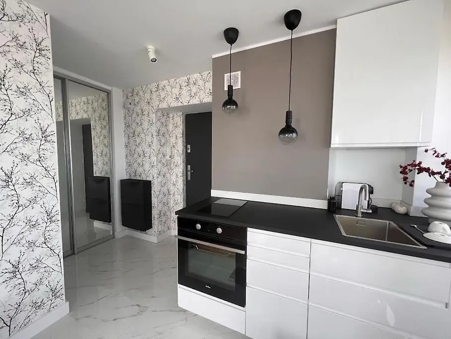 Panorama Studio At Sky Warszawa Apartament