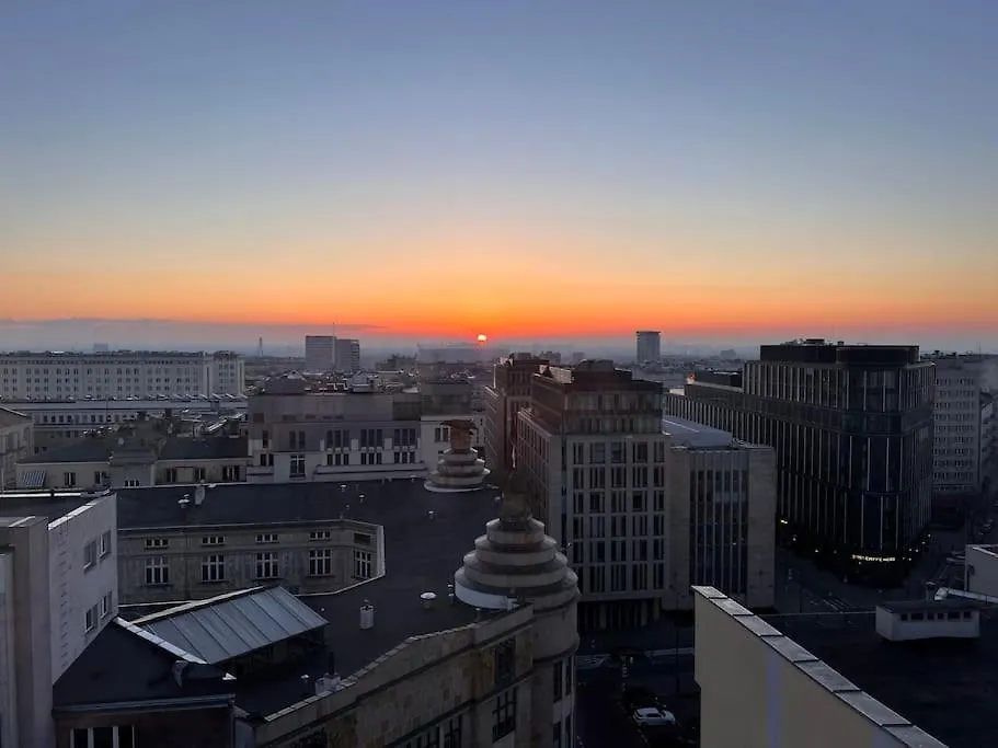 Panorama Studio At Sky Warszawa Apartament